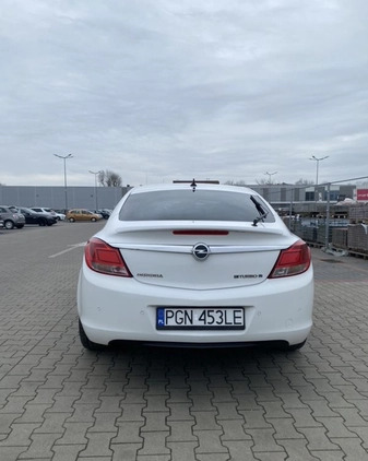 Opel Insignia cena 34900 przebieg: 128000, rok produkcji 2013 z Gniezno małe 79